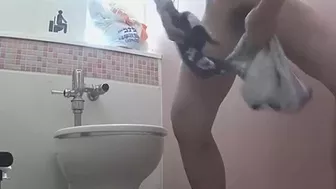 28104068 I took a picture of a Western-style toilet in the sea with two cameras! Only female exquisite gals participating in the event, Bound2Burst, PissRIP