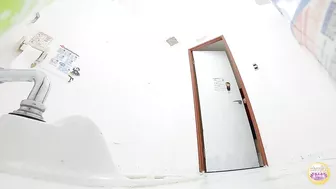 DLSL-438 06 Girls’ school toilet broke down and overflowed with piss. Grossed out urination voyeur