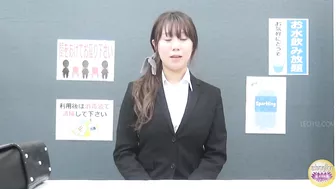 DLSL-518 01 Drinks were mixed with aphrodisiacs and diuretic ingredients during interview. Girls enduring pleasure and urge to urinate