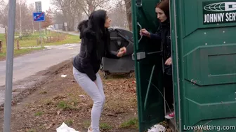 Silvia Black - Pissing scene