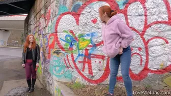 Morticia + Snow White - Pissing scene, LoveWetting, PissRIP Morticia + Snow White - Pissing scene, LoveWetting, PissRIP