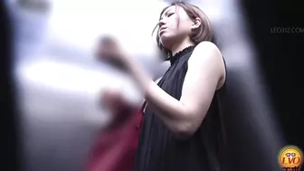 DLEE-622 03 She found a hidden camera inside the toilet but she could not stop peeing!