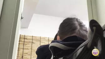 DLSL-546 03 Schoolgirls jumping out of their swimsuits to pee naked and standing. VOL. 2