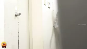 DLEE-679 03 Japanese style toilet voyeur: female urine laser beams striking inside the toilet tank. VOL. 7