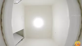 DLEE-679 04 Japanese style toilet voyeur: female urine laser beams striking inside the toilet tank. VOL. 7