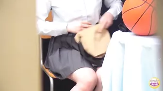 DLSL-588 03 Schoolgirls jumping out of their swimsuits to pee naked and standing. VOL. 3