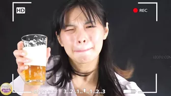 DLSL-596 01 Models peeing themselves during windy photosession