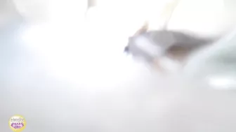 DLSL-590 04 Girls with a strong urge to urinate and toilet door that doesn’t close. What will they do?