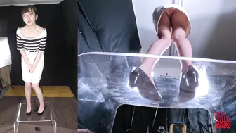 DLFF-645 03 I asked some naughty questions to a woman who is holding back her pee.