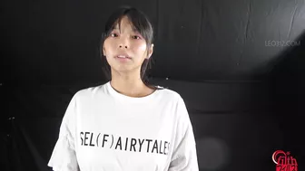 DLFF-645 04 I asked some naughty questions to a woman who is holding back her pee.