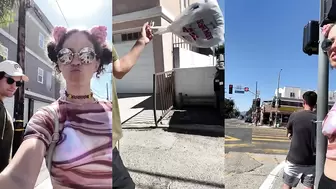 VibeWithMommy - INSANELY wet pissing video in public