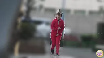 DLSL-615 03 Sports club hidden camera: girls peeing desperation situations.