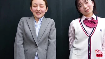 DLFF-662 03 Female student vs office lady. Extreme pee endurance showdown!