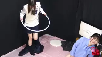 DLFF-662 04 Female student vs office lady. Extreme pee endurance showdown!