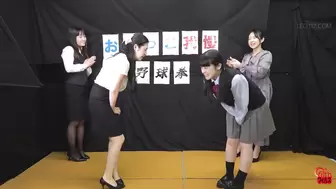 DLFF-669 05 Pee-holding matches: schoolgirl vs office lady.