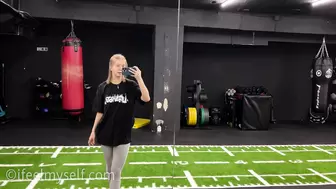 Amy T - Work It Out By, Voyeur Collection, PissRIP