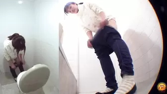 DLEE-164 03 Potty sitting peeing voyeur, JAV Collection, PissRIP