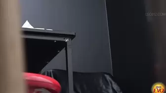 DLEE-754 04 Hidden camera: women doing urine test in hospital toilet.