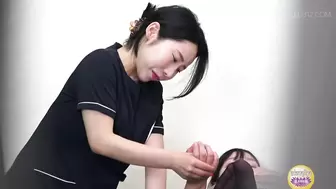 DLSL-632 03 New female beautician can’t hold it in any longer and pees herself.