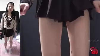 DLFF-678 03 Multi view observation of agonizing schoolgirls wetting their panties.