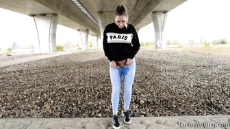 Naomi Bennet - Wetting Scene