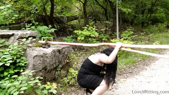 Christina Santes - Pissing scene