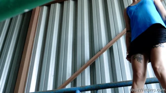 Joana Intense - Pissing scene