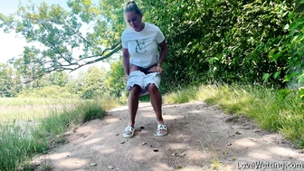 Naomi Bennet - Pissing scene