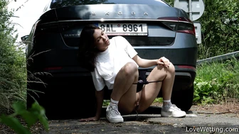 Audrey - Pissing scene, , PissRIP