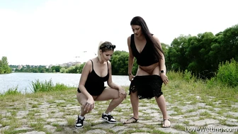 Coco + Tiny Tina - Pissing scene