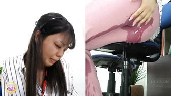 DLSL-639 05 Hidden camera call center. No leaving! Peeing while dealing with a complaint.