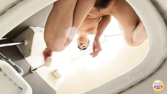 DLSL-651 04 Dash schoolgirl swimsuit pee leak toilet 4