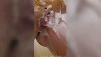 NaughtyRedFarmgirl - Pissing Compilation 03