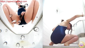 DLSL-207 02 Dash Schoolgirl Swimsuit Pee Leak 3