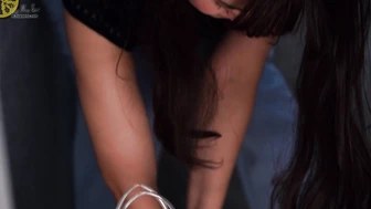 OJHI-781 02 Stopped elevator, pee holding panic, emergency escape part 13