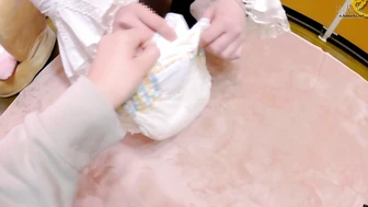 OHHS-082 02 Filmed by a female staff member... Emergency urination in the dressing room 28