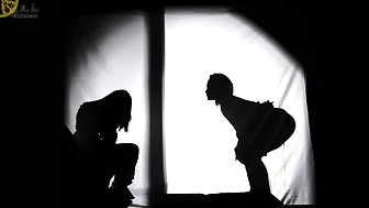 OJHI-821 03 Real-life silhouettes – shadow puppets depicting urination