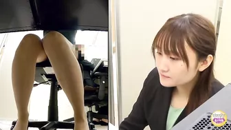 DLSL-393 01 New office lady who just took a diuretic. She wants to urinate but her boss won't allow it