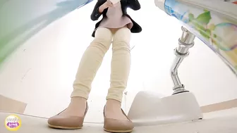 DLSL-378 07 Office Ladies Denied Toilet And Wet Themselves