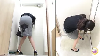 DLSL-378 01 Office Ladies Denied Toilet And Wet Themselves