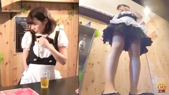 DLEE-553 01 Spycam in the toilet with girls-baristas urinating after reaching their holding limit