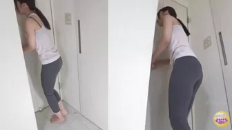 DLSL-512 03 Unbearable wetting shame during yoga class. Dark pee stains spreading in gray tights, JAV Collection, DesperVids DLSL-512 03 Unbearable wetting shame during yoga class. Dark pee stains spreading in gray tights, JAV Collection, DesperVids