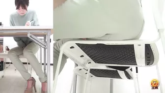 DLEE-597 04 Female college student peed herself during a seminar