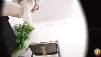 DLEE-615 05 Urine stains spreading on office ladies pants. Peeing desperation and wetting shame.