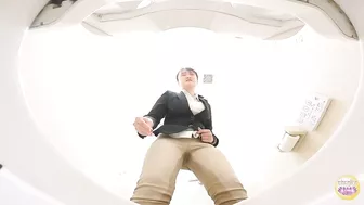 DLSL-543 03 Shameful urine leakage record of a rookie office lady during car trip