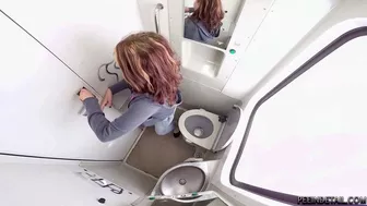 Anna Louckova - Catching the train