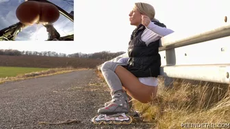 Maja Rosecka - Roller skating