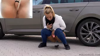 Lenka Vyskocilova - Driving school, , PissRIP