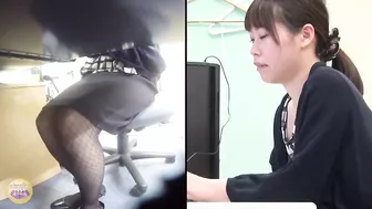 DLSL-156 Errant peeing situations. Office ladies urinating emergency!