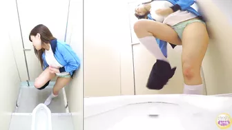 DLSL-218 03 Orgasmic female urination. Multiview toilet voyeur. VOL. 3